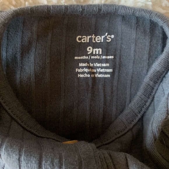 Gray Blue Ribbed romper summery versatile sleeveless - Picture 5 of 8